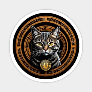 Bitcoin Cat Magnet
