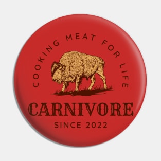 Carnivore Life Pin