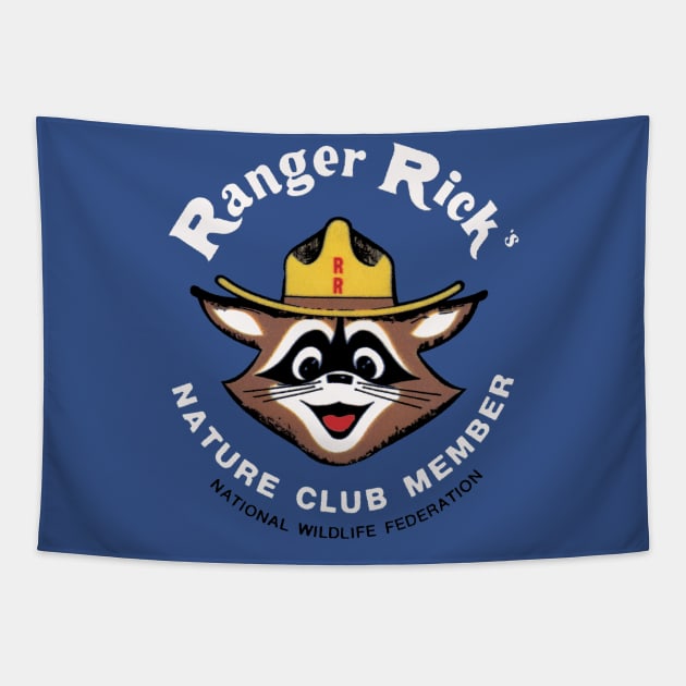 Ranger Rick Nature Club Vintage Tapestry by Hilda74