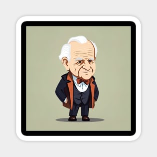 Karl Popper Magnet