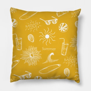 Summer Pattern Pillow