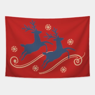 Reindeer Tapestry