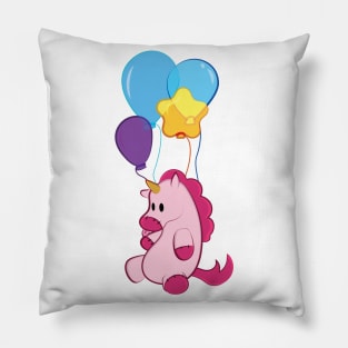 Unicorn balloons Pillow