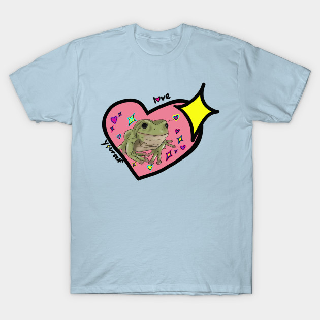 Disover love yourself - Frog - T-Shirt