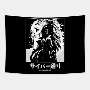 Cyberpunk Anime Japan Streetwear Japanese Manga Aesthetic Tapestry