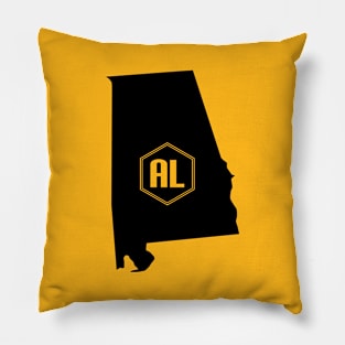 Alabama Homer (Black) Pillow