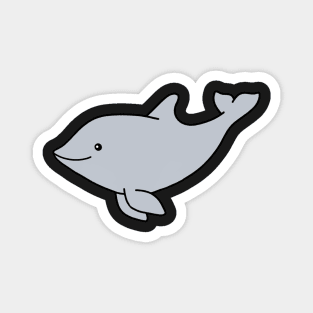 Cartoon Dolphin Magnet