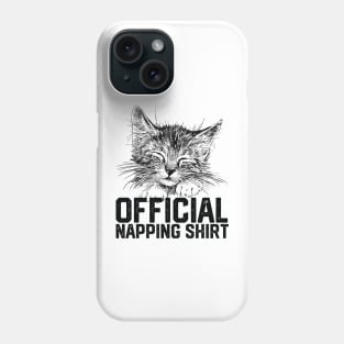 officiall napping shirt Phone Case