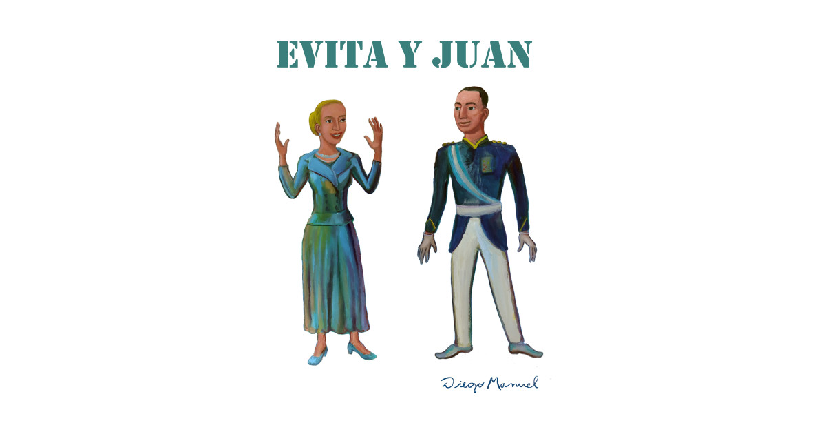 Evita And Juan Peron By Diegomanuel