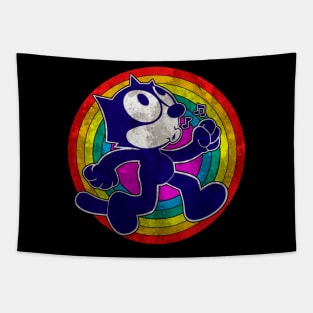 Felix in the cat Tapestry