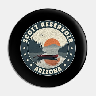 Scott Reservoir Arizona Sunset Pin