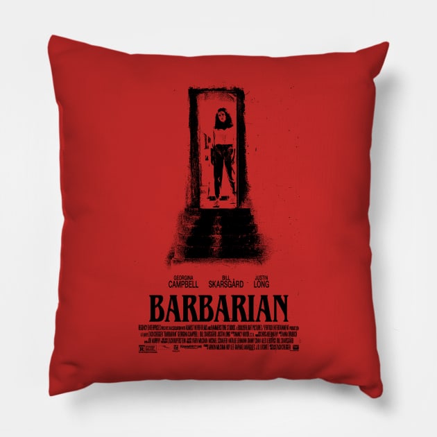 Barbarian Pillow by amon_tees