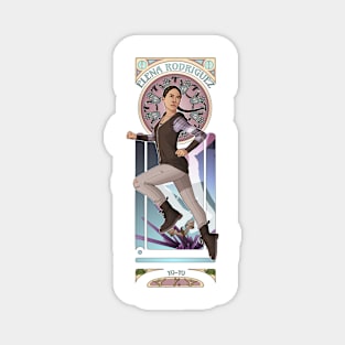 Art Nouveau - Elena Rodriguez Magnet