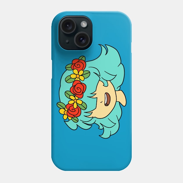 Flower Crown Girl Phone Case by saradaboru