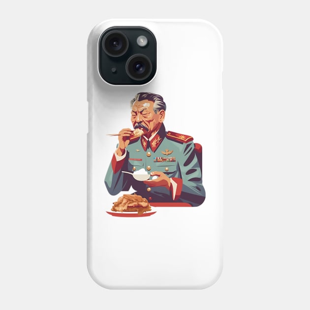 General Tso: The Ultimate Chicken Connoisseur Phone Case by zoocostudio