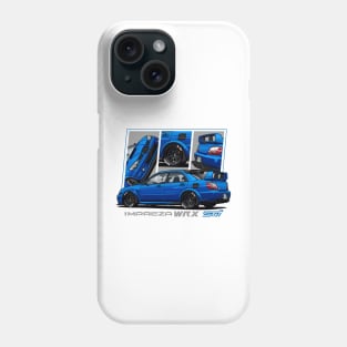 Impreza WRX STI Hawkeye, JDM Car Phone Case