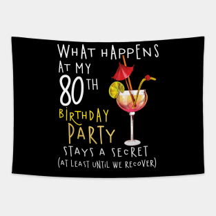 80Th Birthday - What Happens 80Th Birthday Tapestry