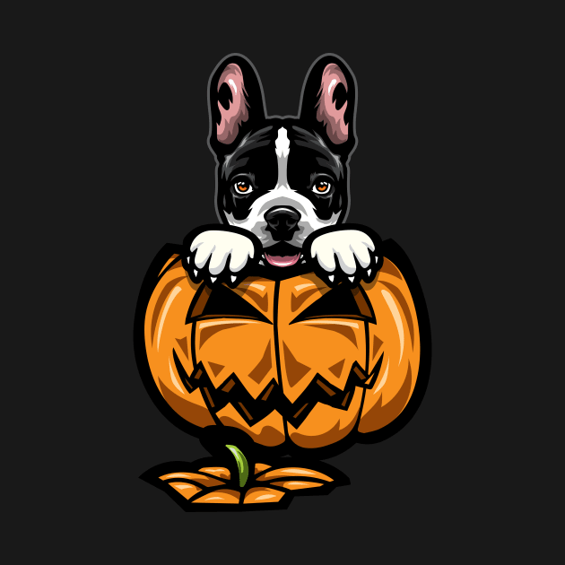 French Bulldog Pumpkin Pumpkin by IPRINT