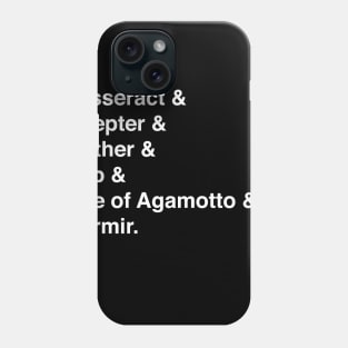 Helvetica Stones Phone Case