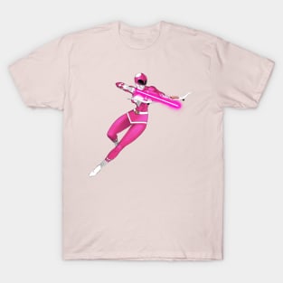 Personalized Pterodactyls Pink Power Rangers Baseball Jersey - AnimeBape