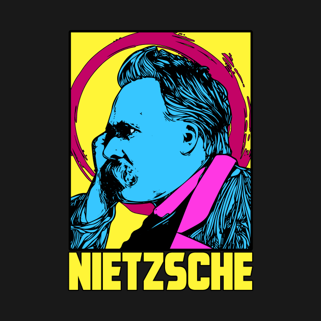 NIETZSCHE RETRO by theanomalius_merch