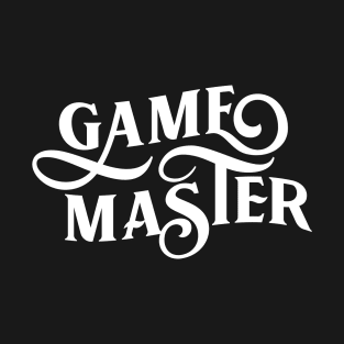 Game Master Tabletop RPG and Board Games Nerd T-Shirt