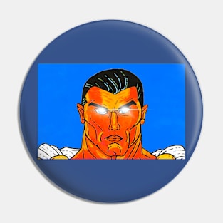 SUPERHERO ART Pin