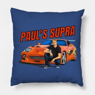 Paul's Supra { Fast and furious } Pillow