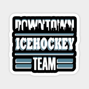 Ice Hockey Puck Body Check Team Penalty Magnet