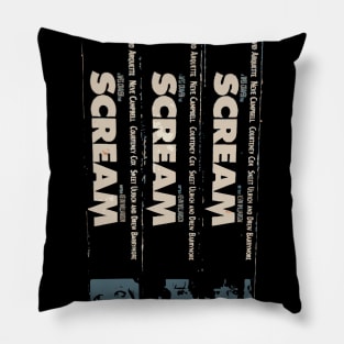 Scream VHS Pillow