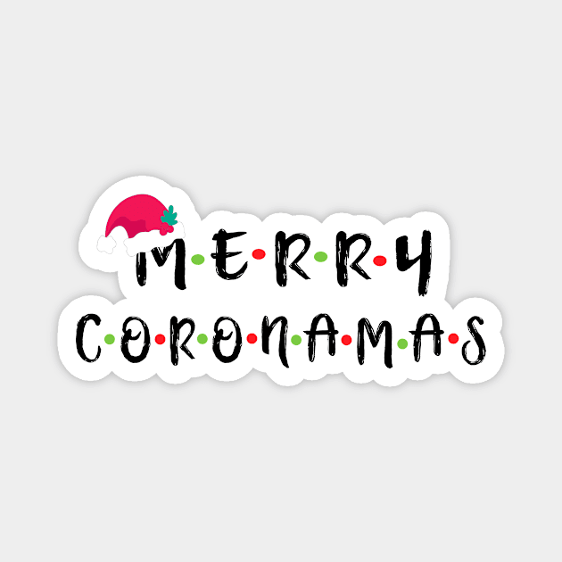 Merry Coronamas Magnet by designs4up