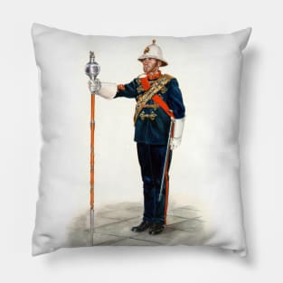 Royal Marines Drum Major Pillow