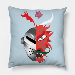 Saint George and Dragon Pillow