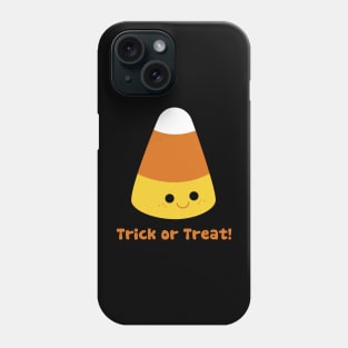 Kawaii Candy Corn Kids Costume - Trick or Treat Halloween Phone Case