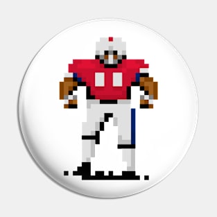 16-Bit Football - New England Pin