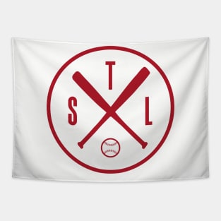 STL baseball Hipster Tapestry