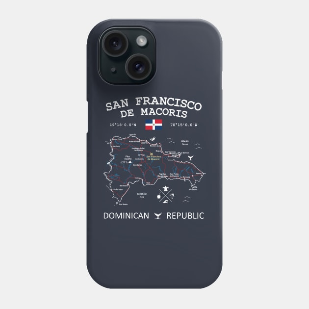 San Francisco de Macoris Dominican Republic Phone Case by French Salsa