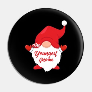 The Youngest Gnome Matching Family Group Christmas Pajama Pin