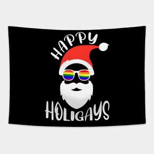 Happy Holigays Tapestry