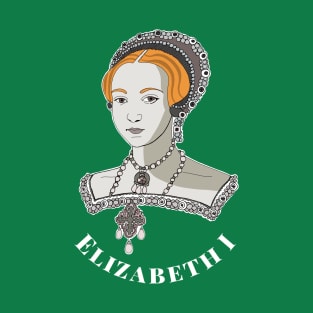 Young Queen Elizabeth I of England T-Shirt