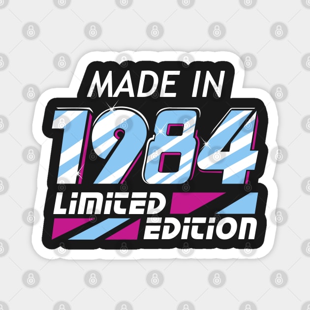 Made in 1984 Limited Edition Magnet by KsuAnn