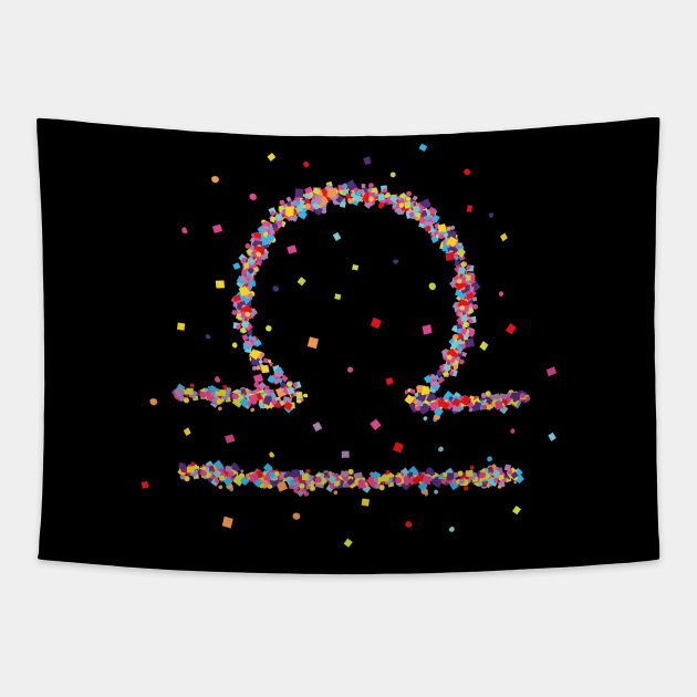 Libra Zodiac Astrology Horoscope Gift Tapestry by Kater Karl