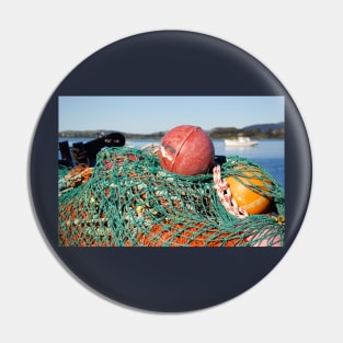 fishing net and floats Pin