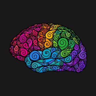 Rainbow brain T-Shirt