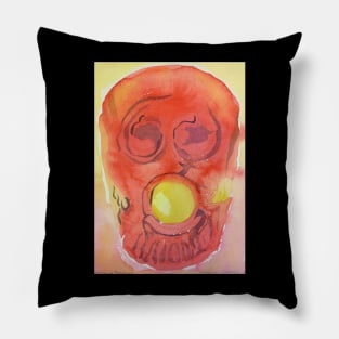 Celtic Pagan Fire God mask Pillow