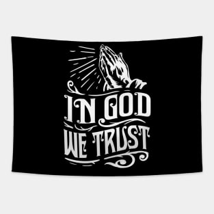 In God We Trust Tapestry