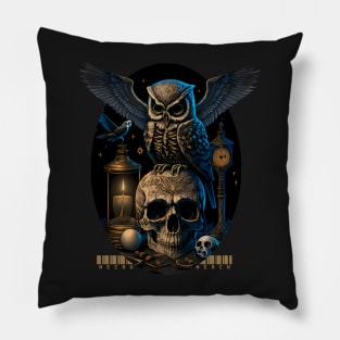 Owlccult - Necro Merch Pillow