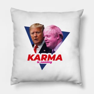 Karma Trump Jhonson Pillow