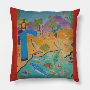 Creation: The Fifth Day Pillow