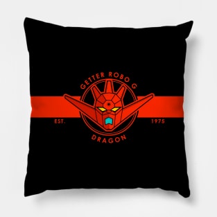 422 Retro Wide Dragon Pillow